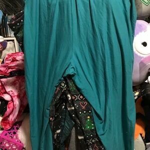 Terra and sky Teal leggings nwot 2x